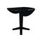 International Concepts 42 in. Solid Wood Round Dual Drop Leaf Dining Pedestal Table - 36.3 in.High in Black K46-42DPT-23B-36 - alternate 3